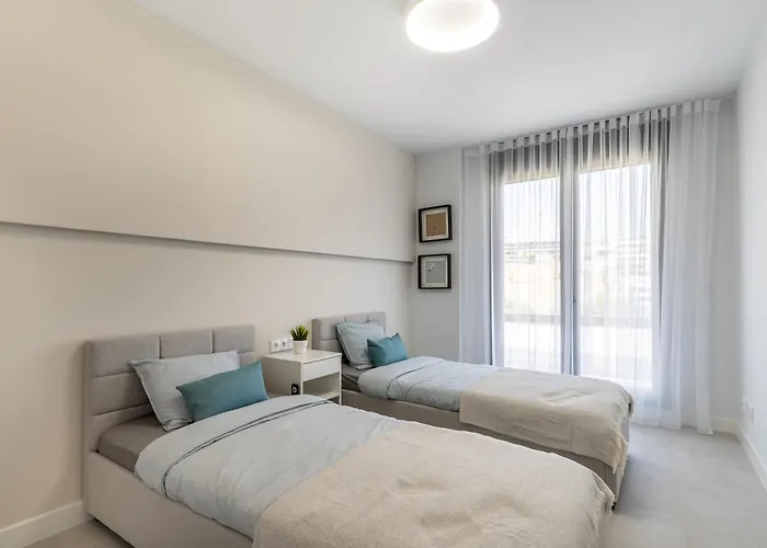 شقة Modern With Sea View And Terrace *