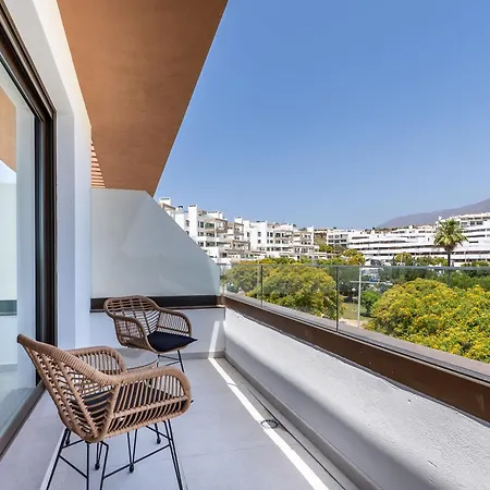 Modern With Sea View And Terrace Apartman Estepona